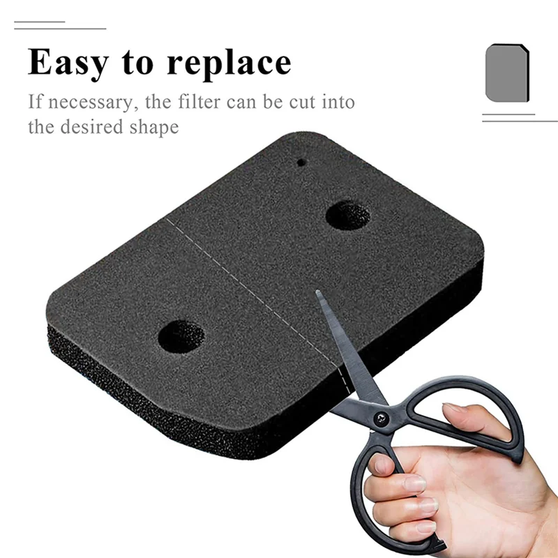 A05G-6 шт. сменный фильтр для 9164761, сушилка с тепловым насосом, сушильный фильтр конденсатора, фильтр с пенопластовым основанием, детали сушилки