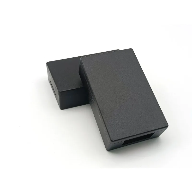 Car navigation power cord protocol box, car audio controller plastic shell, electronic red transparent plastic box
