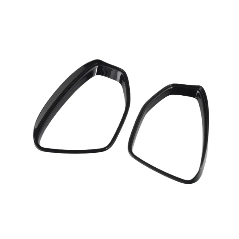 

Rear View Mirrors Rain Eyebrow Reverse Mirror Rains Proof Rainproof Plastic Piano Black for Xiaopeng G9