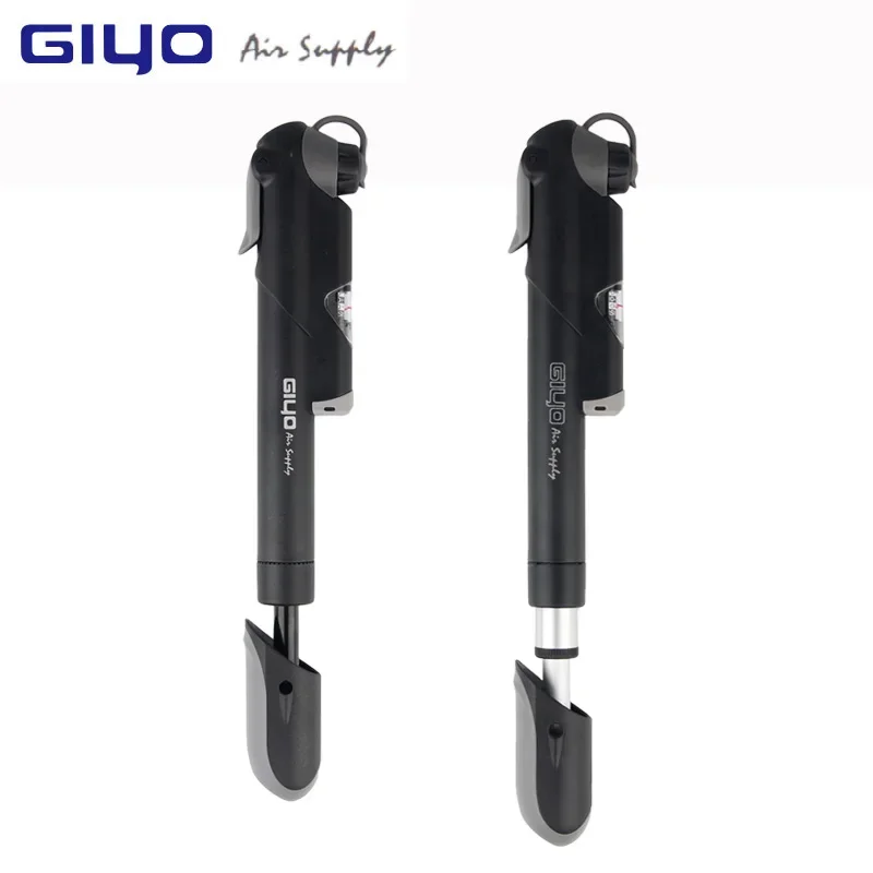 

GIYO GP-41S 61S 100g MTB Road Bicycle Pump Barometer Gauge 100 PSI High Pressure Mini Cycling Presta Schrader Dropshipping