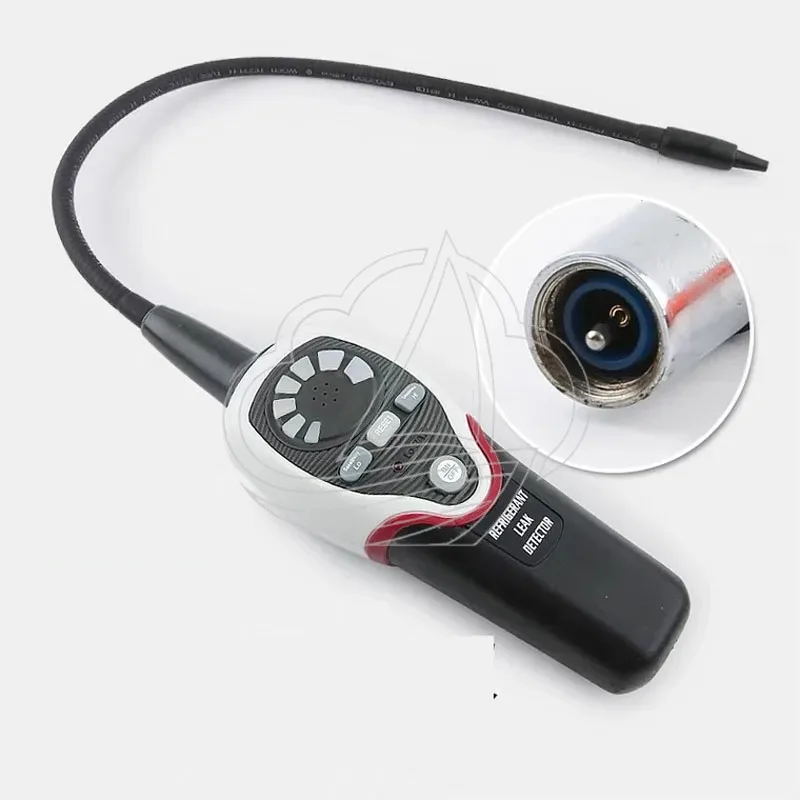 RLD-382P Halogen Refrigerant Leak Detector, Portable Tester for R22, R134a, R407a, R410a Air Conditioning System Inspection