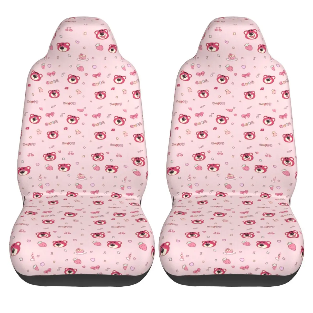 

Lotso Car Seat Covers Fashion Automobile Auto Seat Covers Polyester Comfort 2 Pcs Cover