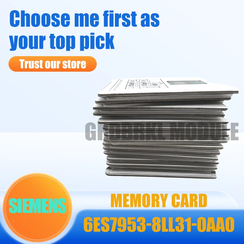

Brand New Original SIEMENS 6ES7953-8LL31-0AA0 6ES7 953-8LL31-0AA0 S7-300 Memory Card 2MB