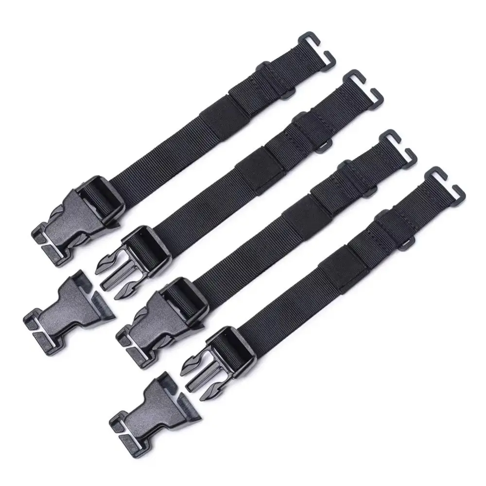 Buckle Clips Molle System Straps Luggage Straps Nylon Material Backpack Compression Straps Quick Release Buckle Adjustable