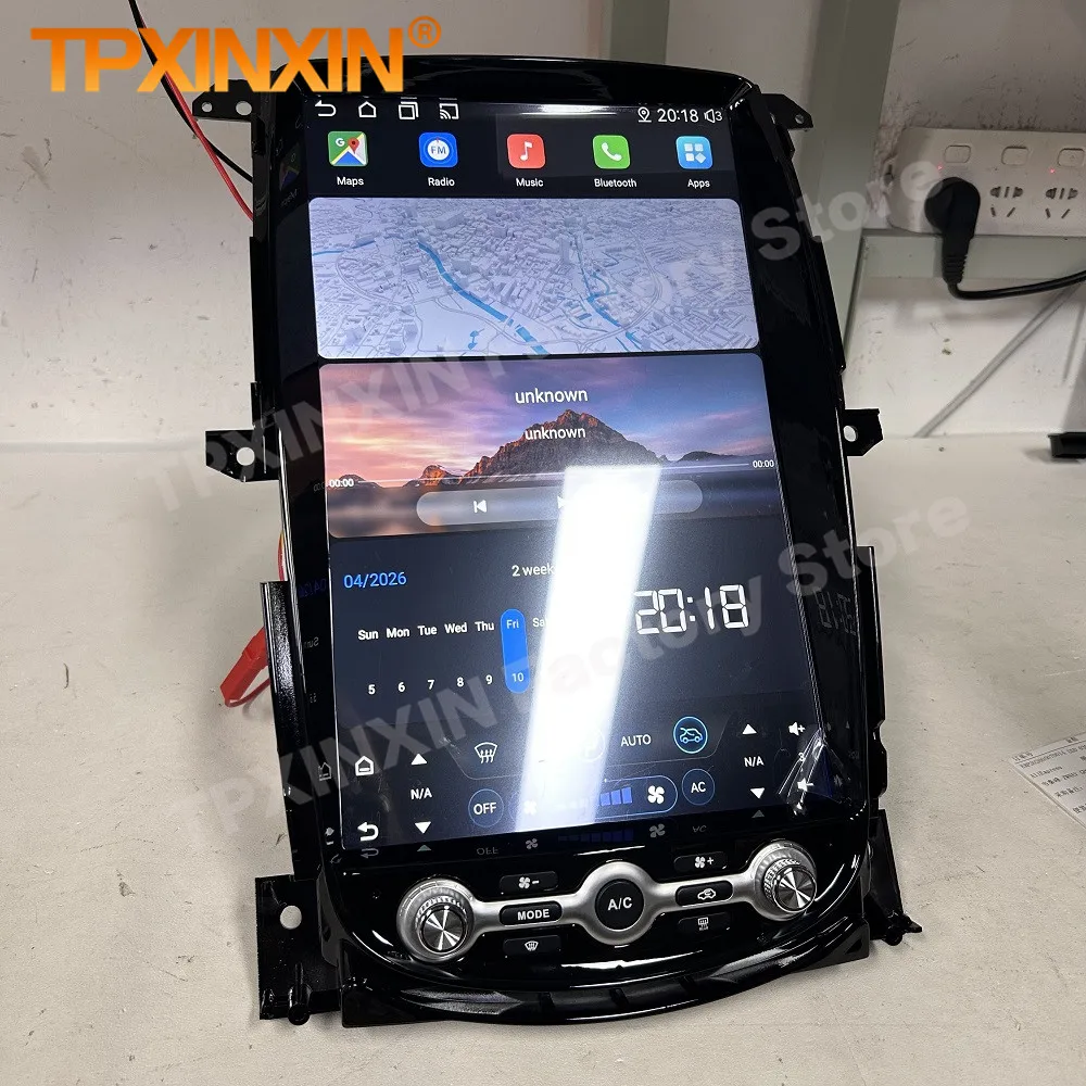 Car dashboard For Nissan 370Z 2009~2020 Android Radio Digital LCD Virtual Cluster Cockpit Carplay Dashboard Panel Speed Meters