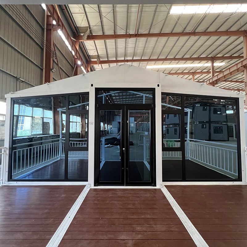 Prefab 20ft 40ft Temporary Hospital Restaurant Australia Expandable Modular Extendable Container House for Sale