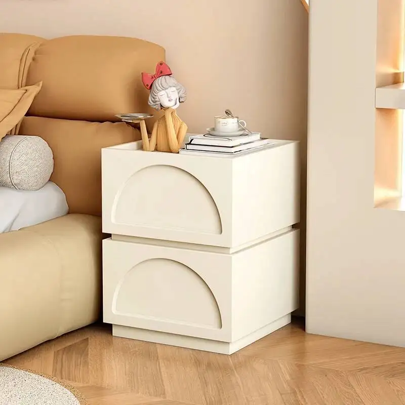 منضدة فرنسية حديثة من كوريا الشمالية لتوفير المساحة الصغيرة منضدة كلاسيكية ساحرة أثاث Mesitas De Noche لغرفة النوم