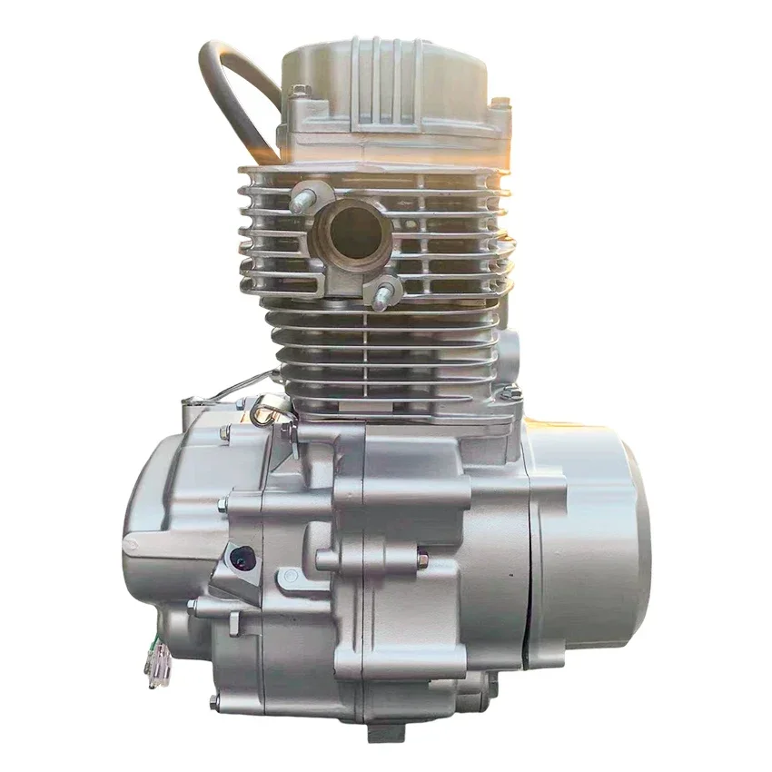 Hot Sale Practical Lifan Cg125cc Motorcycle Engine Assembly Kick Start Air Cooled Motorcycle Engine