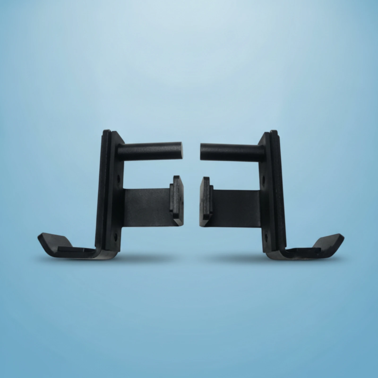 Picture 5: Power Rack J-Hook Easy to Install J-Hook Barbell Holder with Mounting Pin Reinforced Hardware Stable for Weightlifters