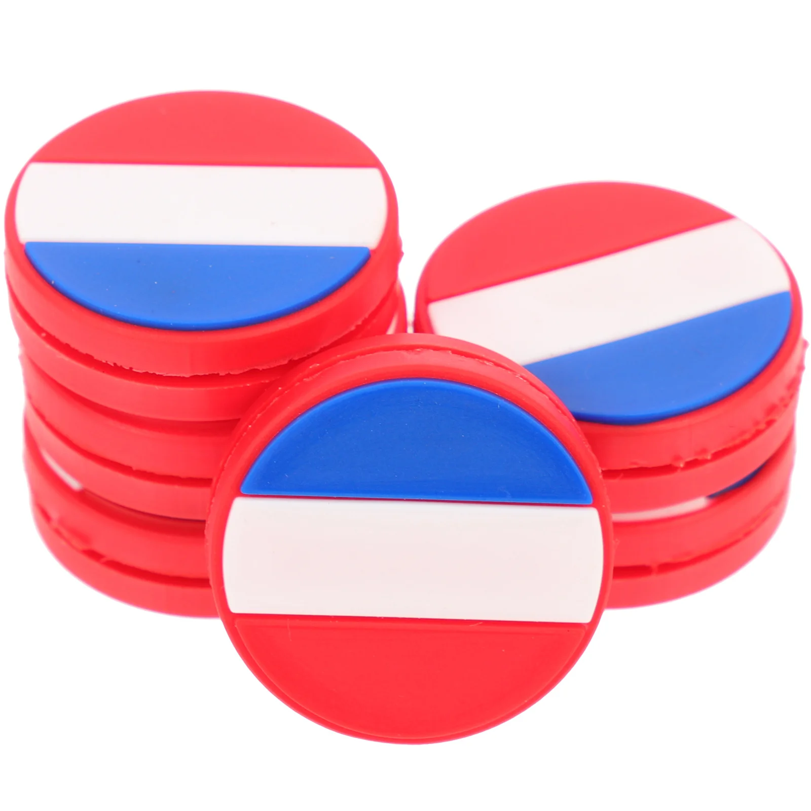 6 قطعة مخمدات التنس السيليكون العلم الوطني نمط مضرب امتصاص الصدمات الاهتزاز المرطب ملحقات التنس