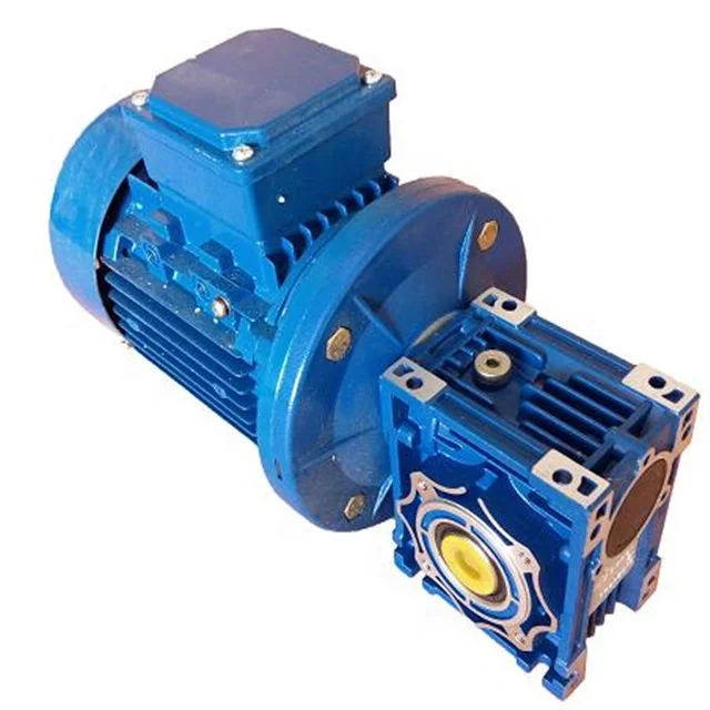 NMRV075 Worm Gearbox Speed Reducer Machine OEM  Gear Motor Aluminium Alloy Chromium  20crmnti Bronze Zqsn10-1 1400rpm