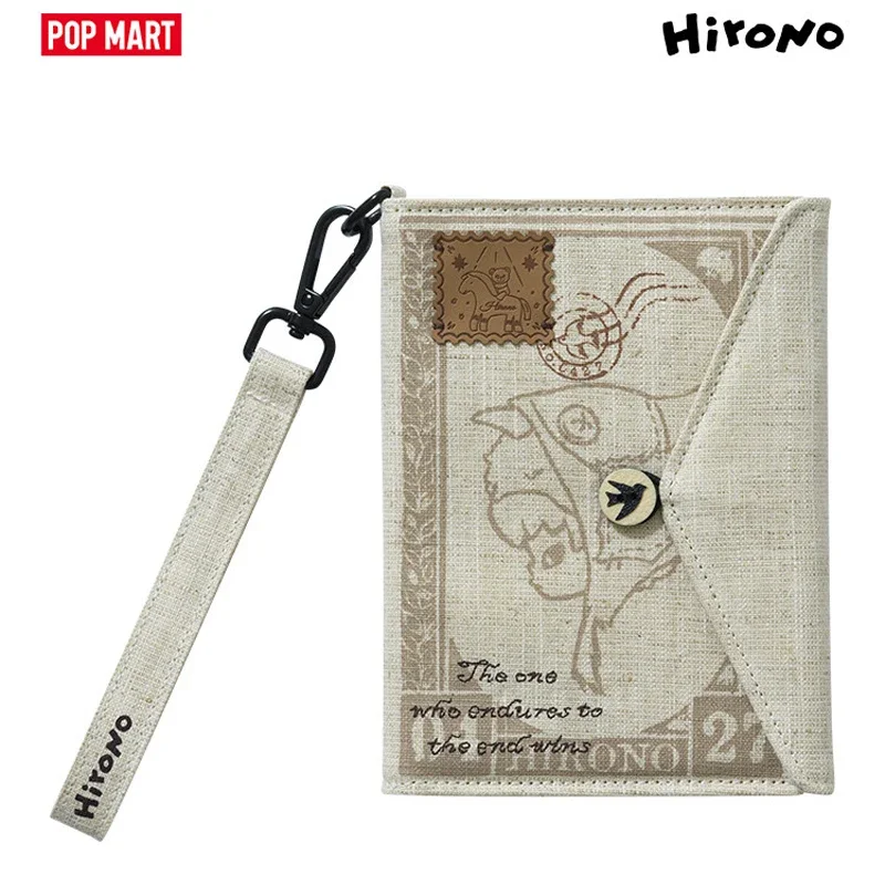 

POP MART Hirono Mist Walker Series Fabric Passport Holder Blind Box Mystery Box Toys Kawaii Ornaments Figurines Home Decor