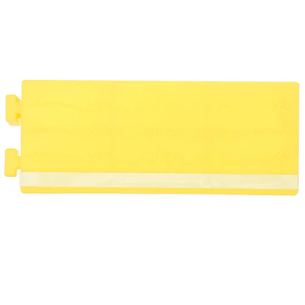 

Threshold Ramp for Indoor Doorway Steps Rubber Floor Pad Easy Install No Tools Required Smooth Transition for Robot Vacuum