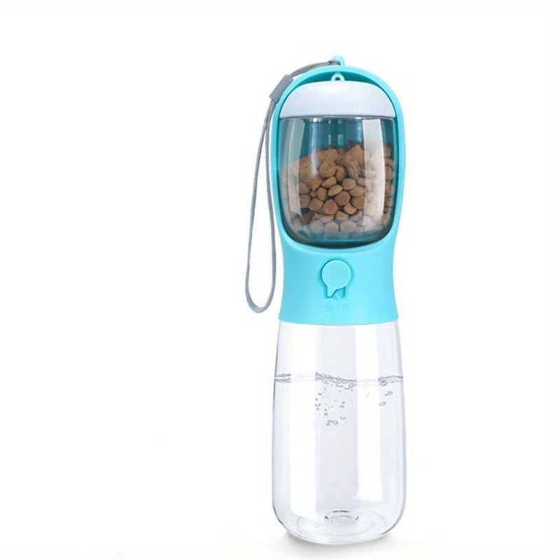 Portable Dog Cat Water Bottle with Storage Food and Water Container for Puppy Pets Feeder Bowl Outdoor Travel Pet Drinking Bowls