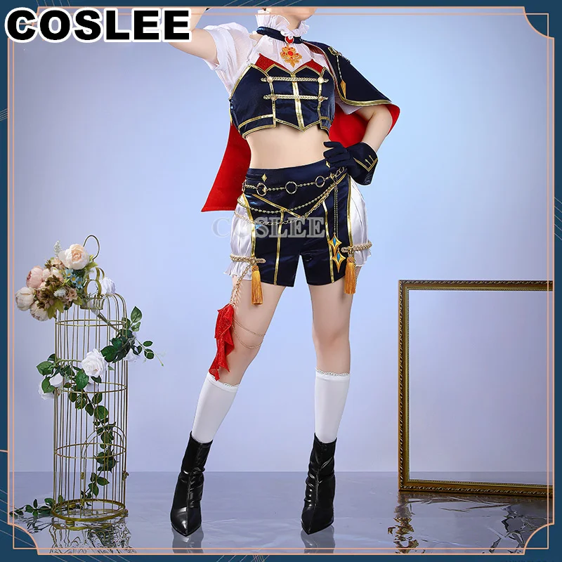 COSLEE Furen E Lustario Cosplay Vtuber Nijisanj Costume 5th Anniversary Commemoration Uniforms Halloween Party Outfit Women New