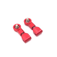 2Pcs Metal Upgrade Adjustable Front And Rear Upper Swing Arm RC Car Parts Fit For 1/28 MINI-Q9 Mosquito Car RC Car Accessories