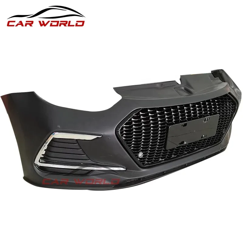 Factory Hot Selling Car Faces Kit for Hyundai 2012 2014  Elantra Front Bumper for Elantre 2013 Modified to 2016 Sport Body Kit S