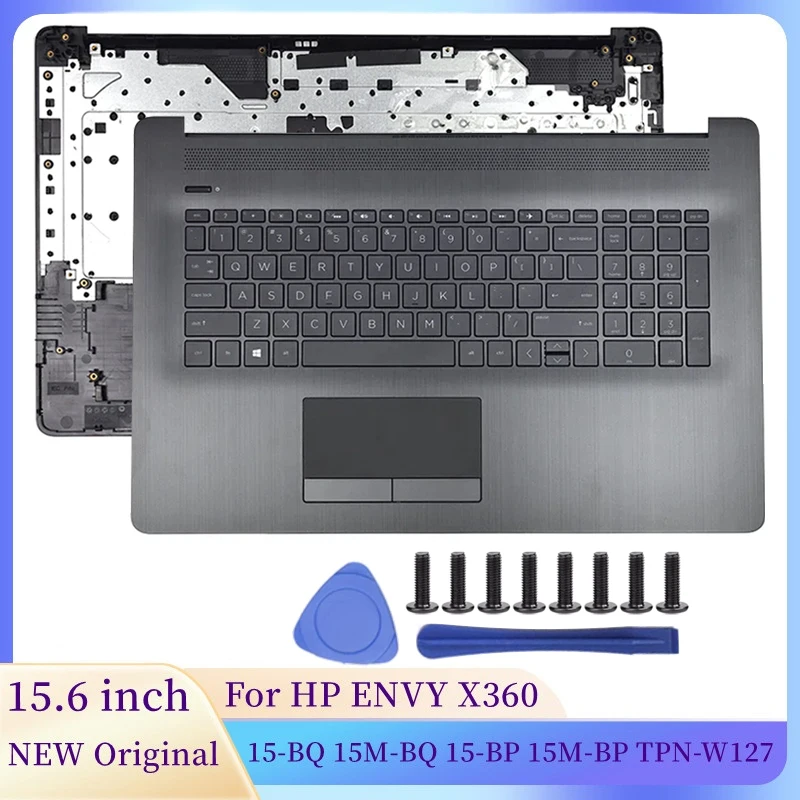 NEW Laptops Palmrest Upper Top Case Touchpad US Backlit Keyboard kFor HP 17-BY 17-CA Series Notebook Laptop Accessories