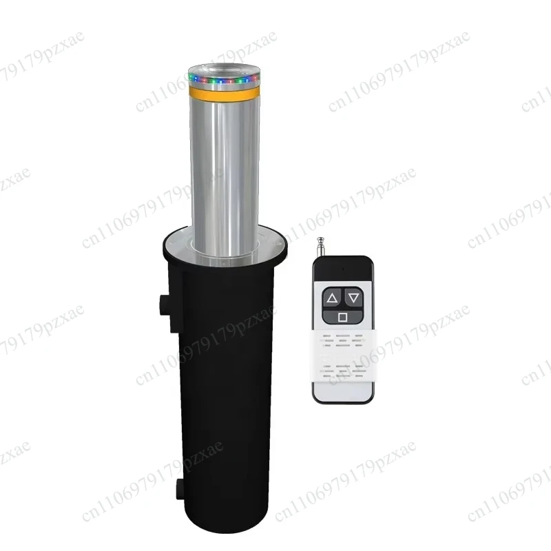 Remote Control Automatic Hydraulic Rising Bollard 600/700/800/1000mm Access Control Lifting Column Traffic Barrier