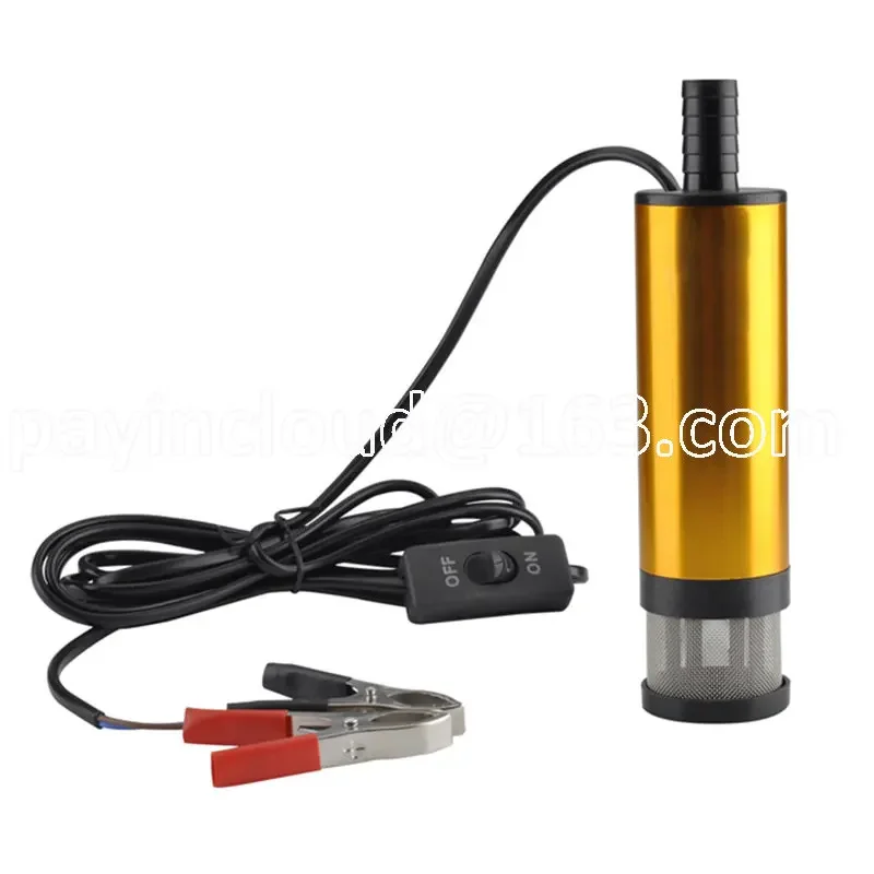 

12v51mm Miniature DC Submersible Pump Fuel Transfer 24V Water Diesel Engine