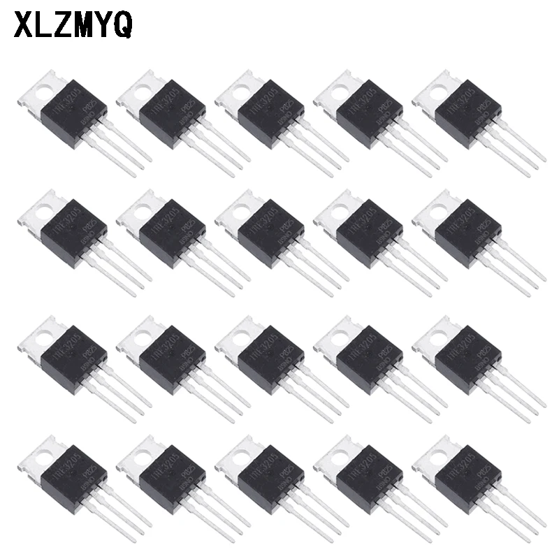 20pcs IRF3205 Transistor IRF3205PBF MOSFET TO-220 110A 55V Field Effect Transistors TO220 DIY Electronic Kit