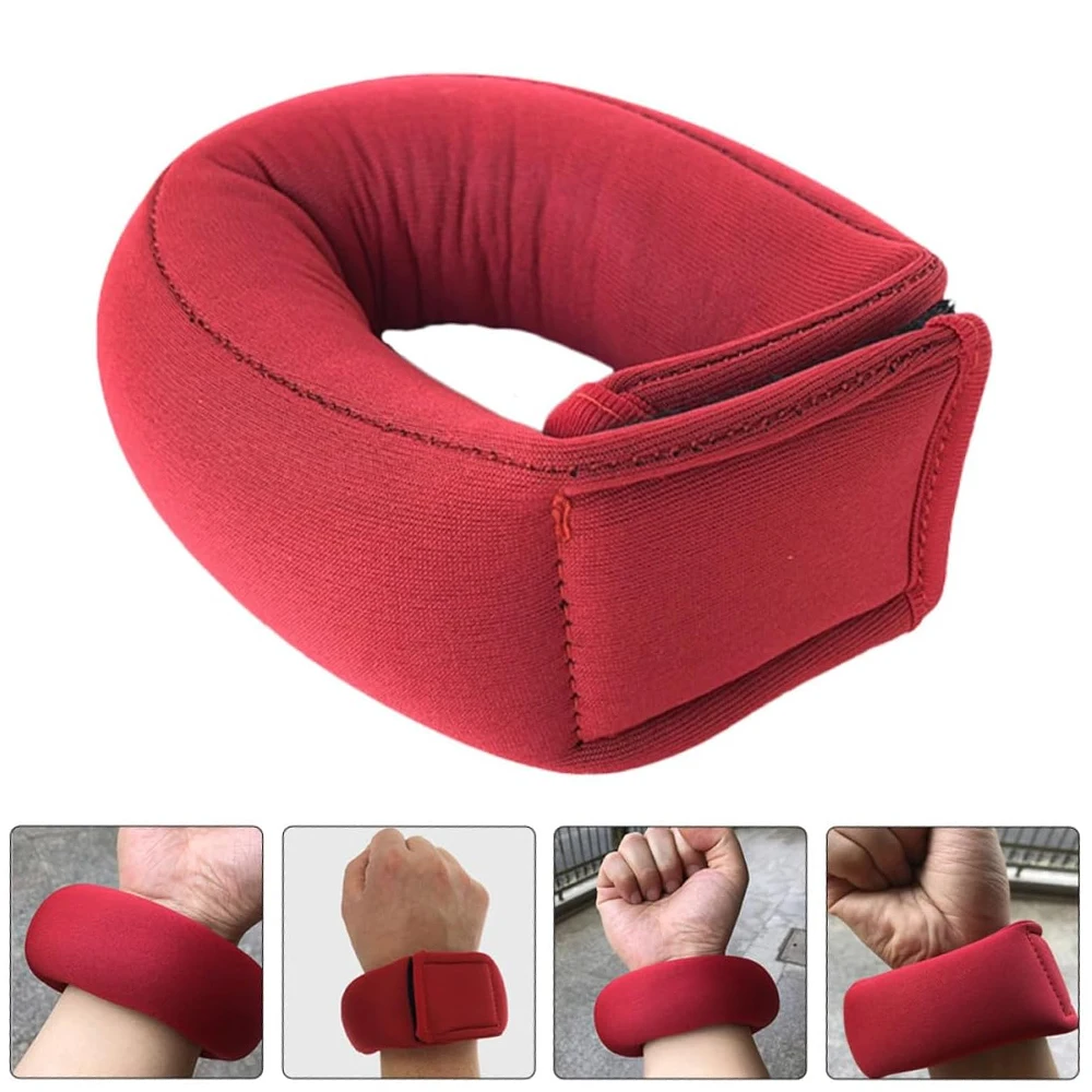 

1 пара утяжелителей для лодыжек на запястье — регулируемые утяжелители для рук/ног 1 фунт для ходьбы, бега, пилатеса, домашних тренировок с удобными ремнями