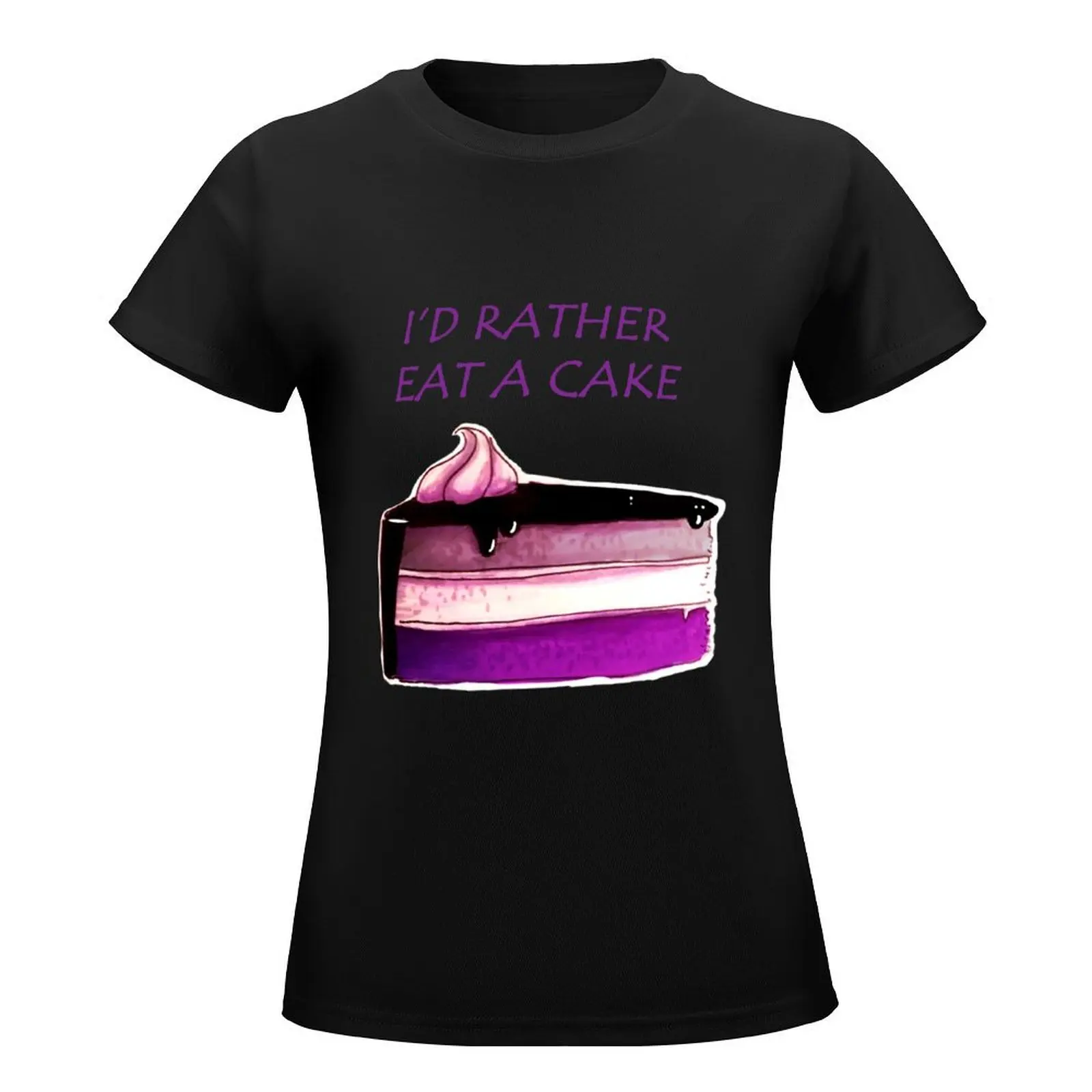 Asexual Cake T-Shirt kawaii clothes aesthetic clothes Woman clothes