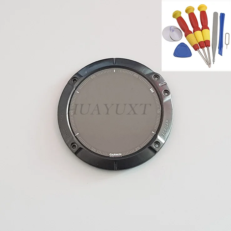 

Original For GARMIN Fenix 6X Pro sapphire LCD Screen With DLC Coated Frame Repair Replacement Parts