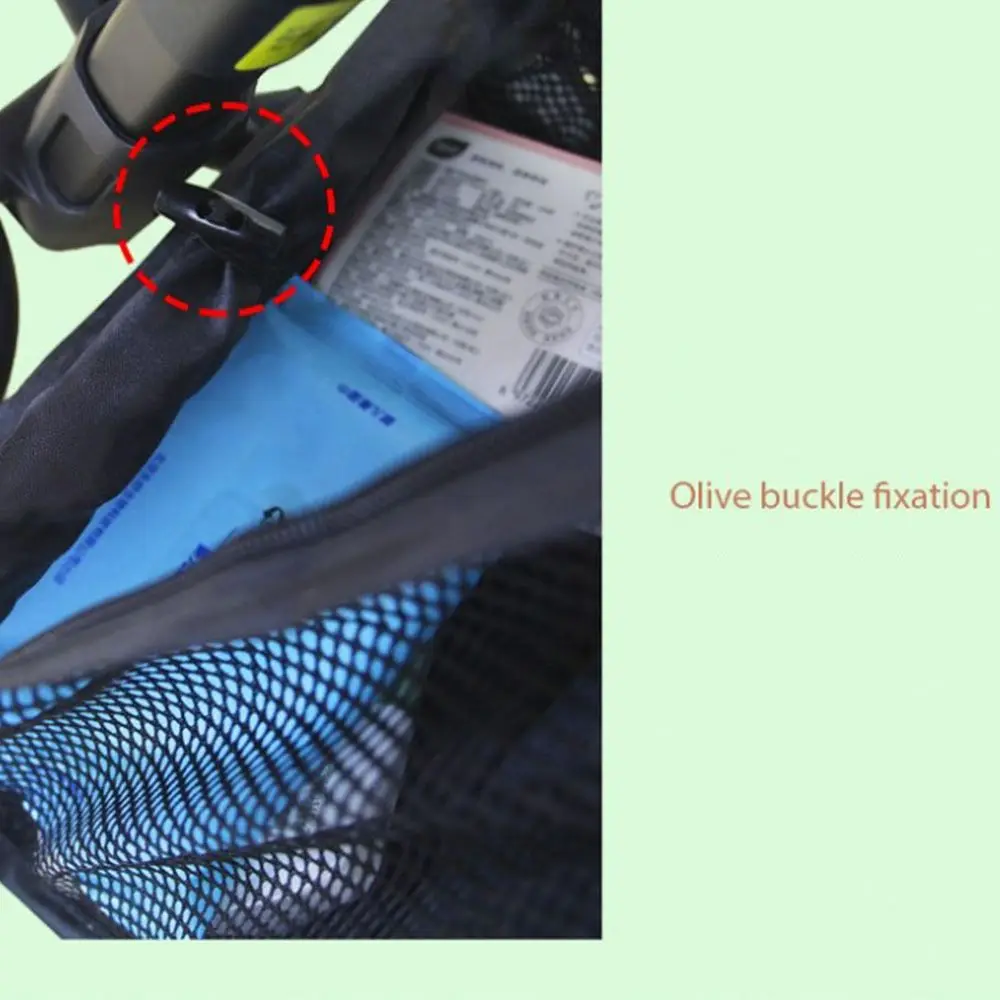 

Сетчатый сетчатый карман для детской коляски, большая вместительная коляска, органайзер для детской коляски, аксессуары для коляски, треугольная сумка