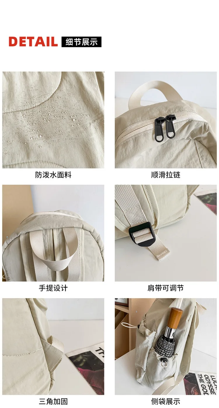 حقيبة تسلق الجبال، حقيبة مدرسية ذات سعة كبيرة على ظهره للرياضات الخارجية من النايلون حقيبة مدرسية للسفر Unsiex للزوجين حقيبة ظهر للأمتعة