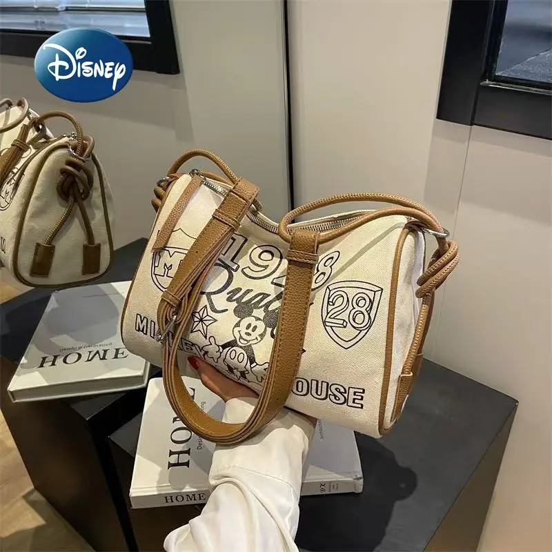 

Disney Mickey New Women's Shoulder Bag Cartoon Cute Women's Shoulder Messenger Bag Fashion Trend Women's Bag High Quality