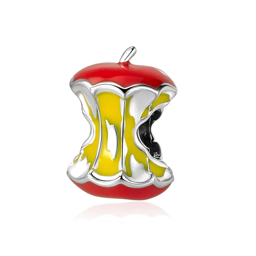 Fairy Tale Series Mushroom House, Princess & Apple Charm Bead Fit Pan Bracelet Pendant Romantic DIY Gift Women Jewelry Original