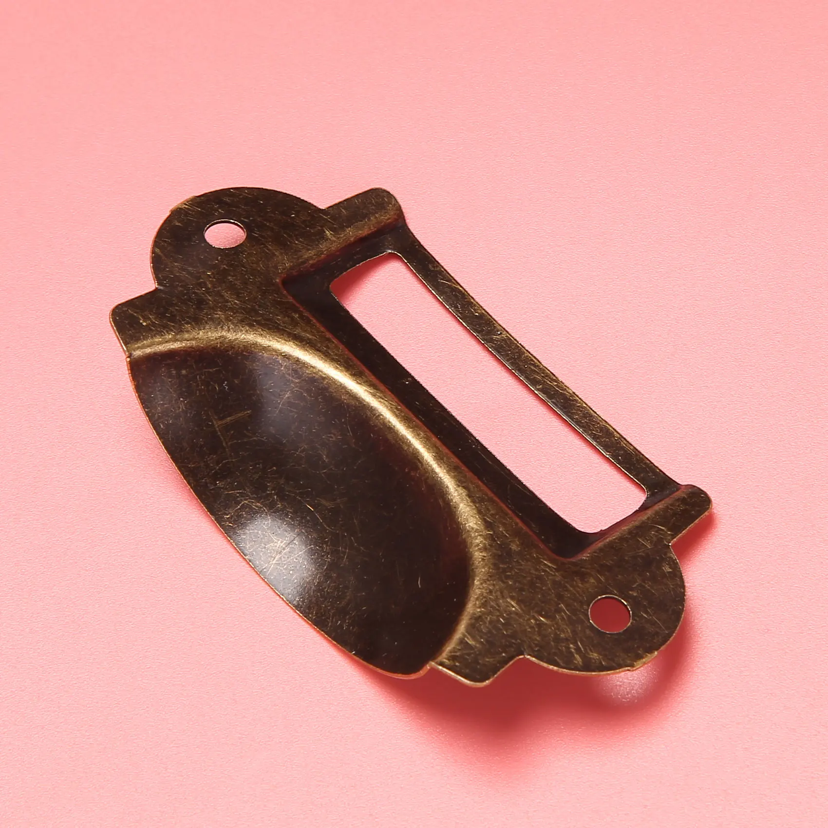 A01F-20PCS File Name Card File Cabinet Handles Label Holder Antique Bronze Drawer Label Pull Cabinet Frame Handle File Name