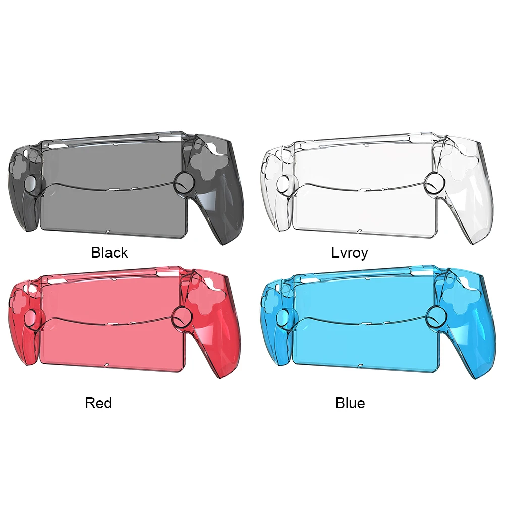 Transparent Protective Case Shockproof PC Gaming Console Controller Sleeve Skin Anti-Drop for PS5 Portal for PS Portal