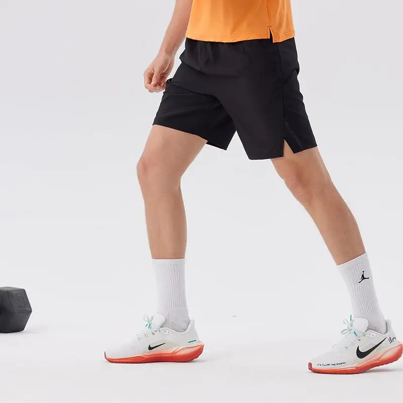 تشغيل السراويل الرجالية الرياضية مدينة الركض في الهواء الطلق المشي لمسافات طويلة سراويل اللياقة البدنية الصالة الرياضية التدريب التجفيف السريع الرياضة سستة جيب السراويل #5