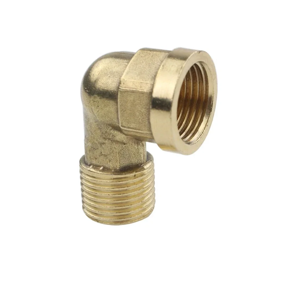 Full Copper 4 Points Inside And Outside Wire Thickening Copper  Elbow Copper Joint Fittings Water Pipe
