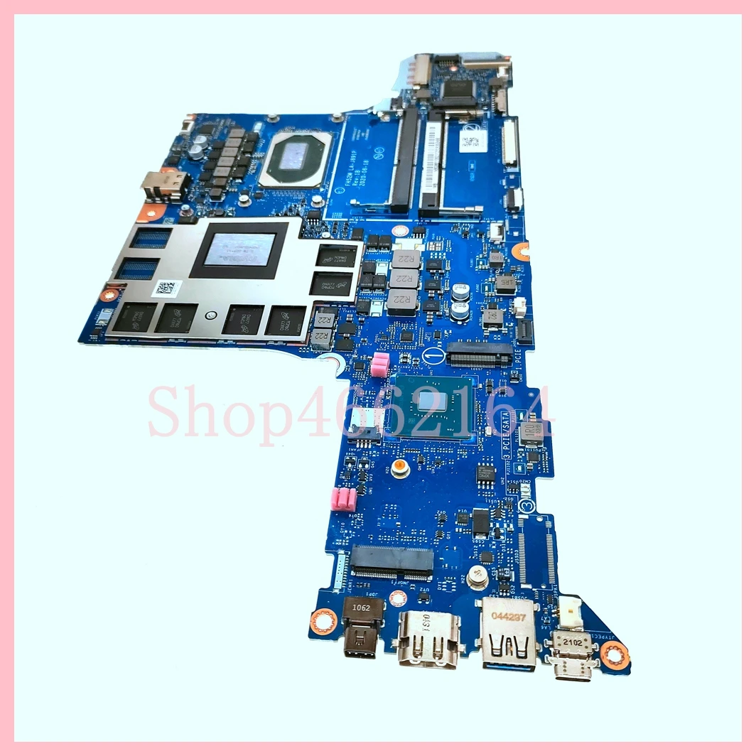 LA-J891P With i7-10750H CPU RTX2060 GPU Notebook Mainboard For