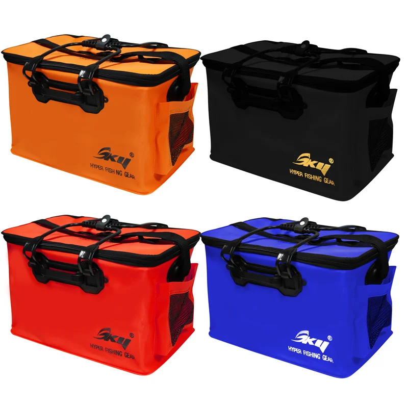 

Рыболовные аксессуары, складное рыболовное ведро, рыболовный ящик из ЭВА, уличный ящик для воды, удобная упаковка, ведро для живой рыбы, рыболовная сумка