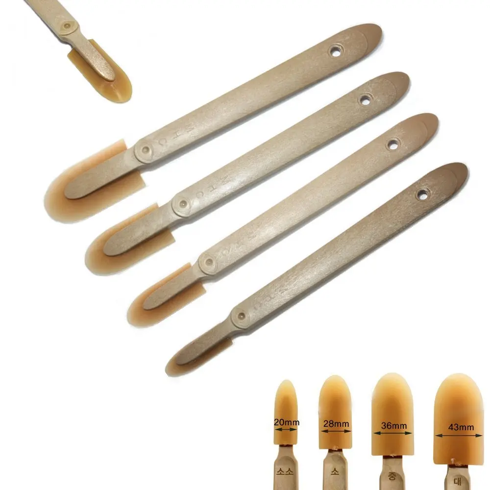 أداة تشطيب مانعة للتسرب من السيليكون ، أداة رش مطاطية ، أدوات رش ، طول ممتد ، 4 أبليكاتو spaula