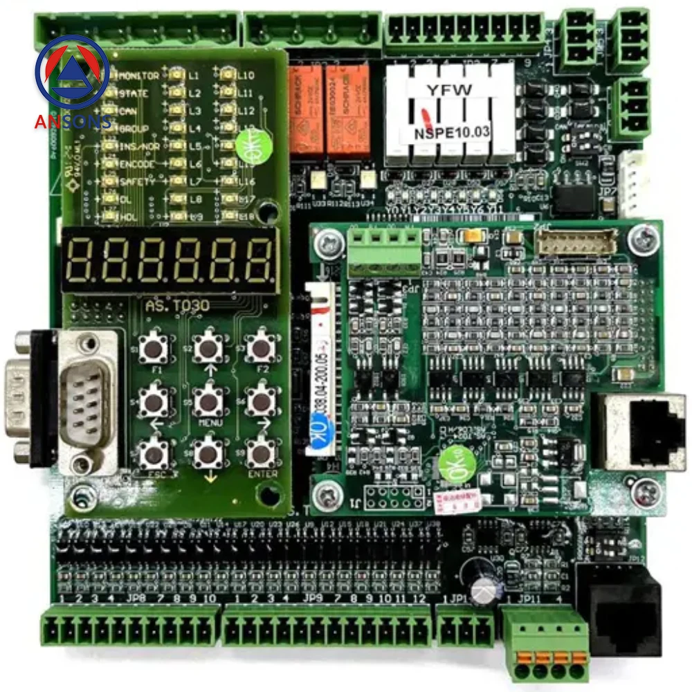 

AS.T029 AS.T030 STEP Elevator Integrated Machine Main PCB Board Mainboard For AS380 Drive Inverter Ansons Elevator Spare Parts