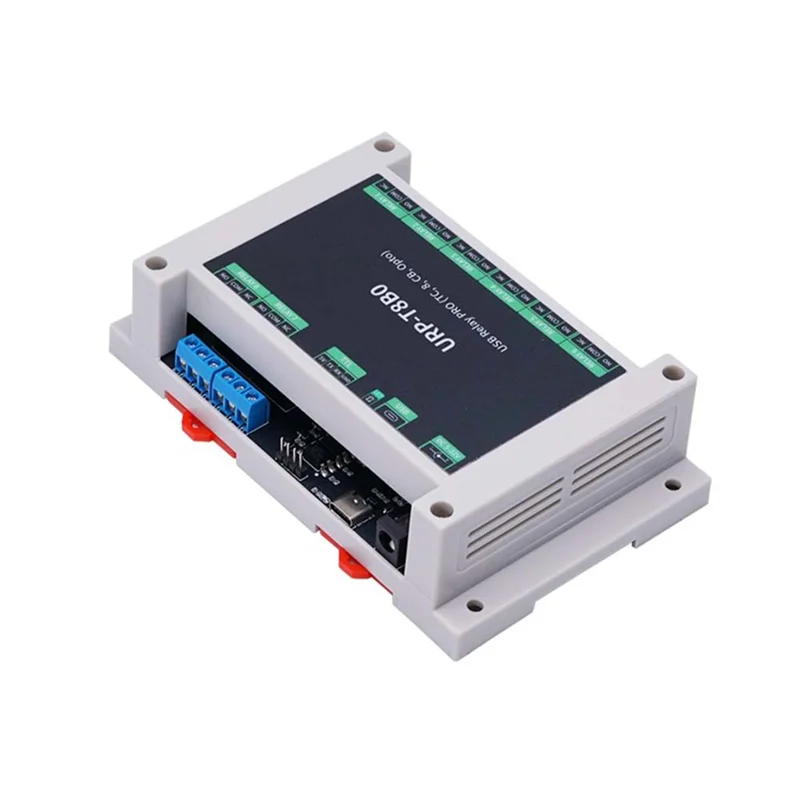 N82R Industrial USB Relay PRO 8-Way Relay Isolation Rail USB/TTL Control Board Forautomation Application