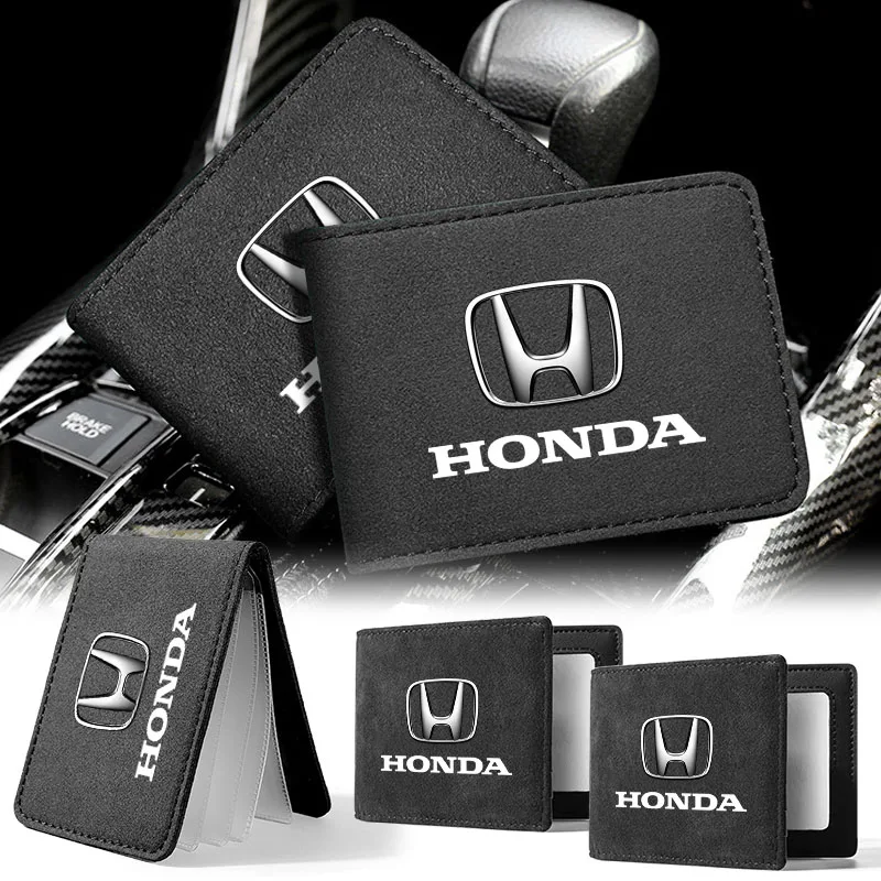 Przenośny etui na prawo jazdy samochodowe, skórzane etui na karty z PU, akcesoria samochodowe do Honda Civic Varadero Xl1000 Xadv Forza Shadow Vt600