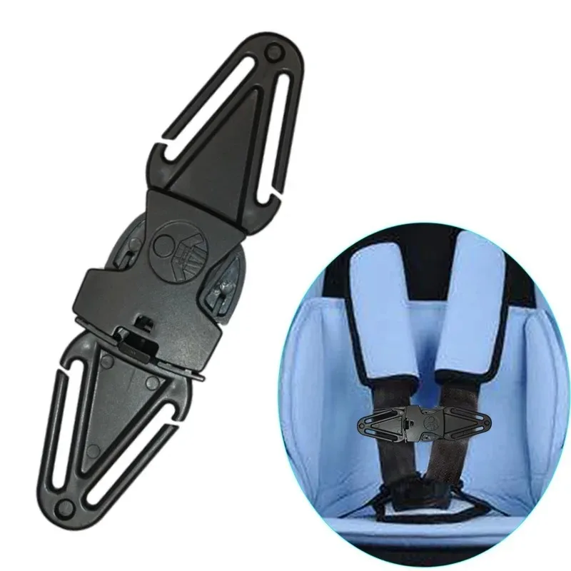 Car Child Safety Seat Belt Shoulder Belt Positioning Buckle Fixer Adjuster Baby Stroller Chest Buckle Lock Buckle Accessories