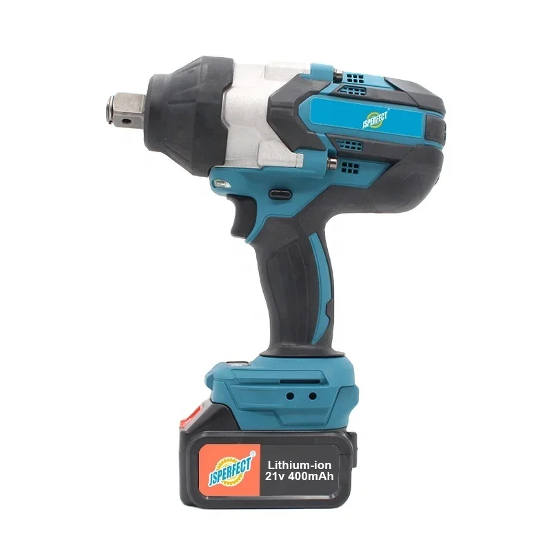 JSPERFECT professional cordless brushed impact wrench 220n.m torque tool