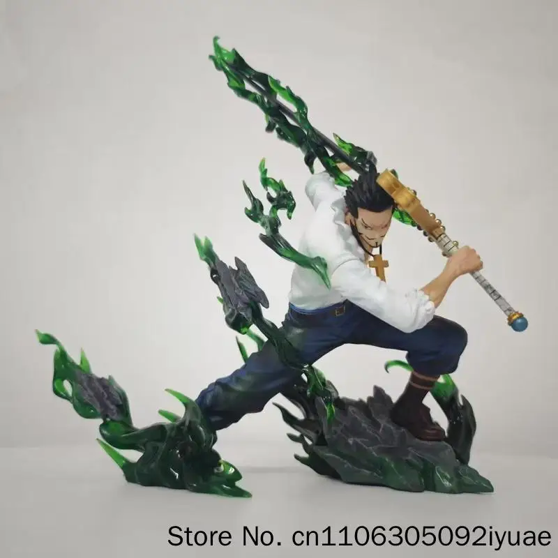 35cm 13.7 Inch Anime Mihawk Action Figures Pvc Statue Desktop Ornamen Collection Statue Model Decoration Room Desk Toys Gifts view 4
