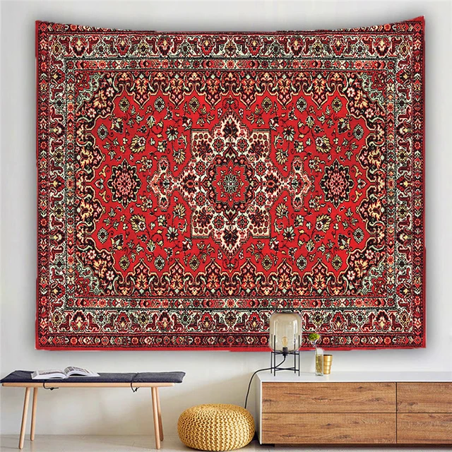 Turkey Ethnic Persian Tapestry Wall Hanging Beach Throw Carpet Blanket Mattress Psychedelic Bohemian Yoga Mat Mandala Tapestry