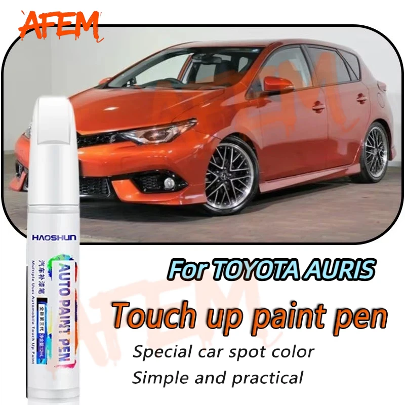 Bolígrafo de reparación de pintura automotriz para TOYOTA AURIS, bolígrafo para retoques, eliminador de arañazos, sin diferencia de color, accesorios para el cuidado de la pintura del coche