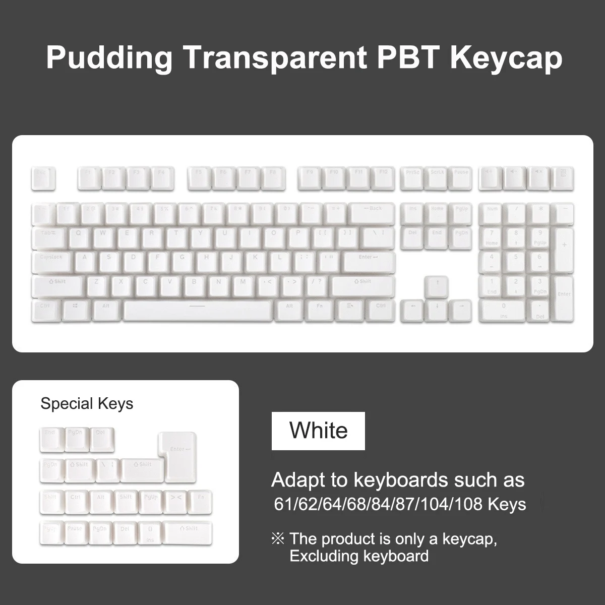 Keycaps - Pbt 75%, … - image