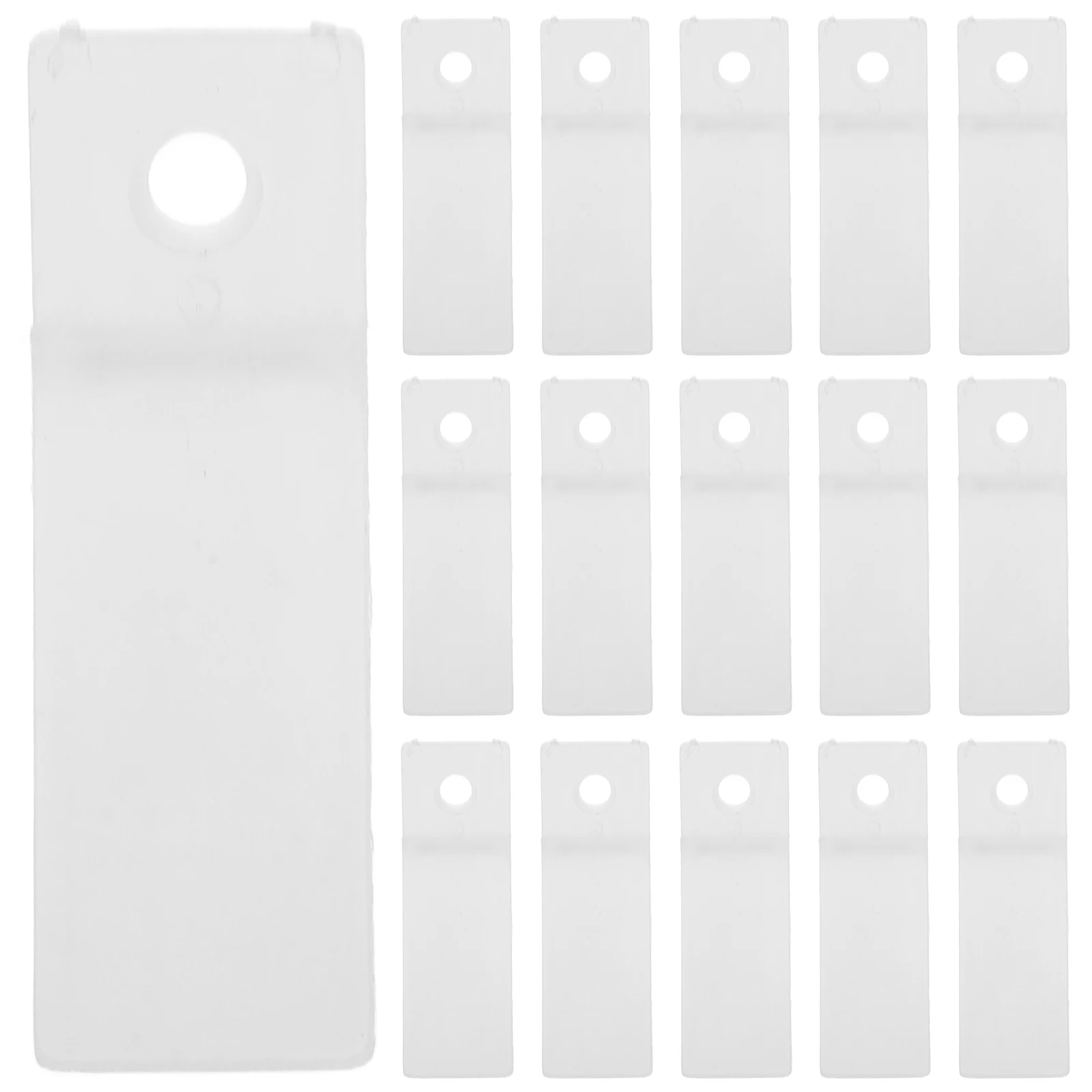 

20Pcs Clear Plastic Non Slip Drawer Stops Drawer Bottom Repair Furniture Dresser Chest Replacement Stoppers Screws Included