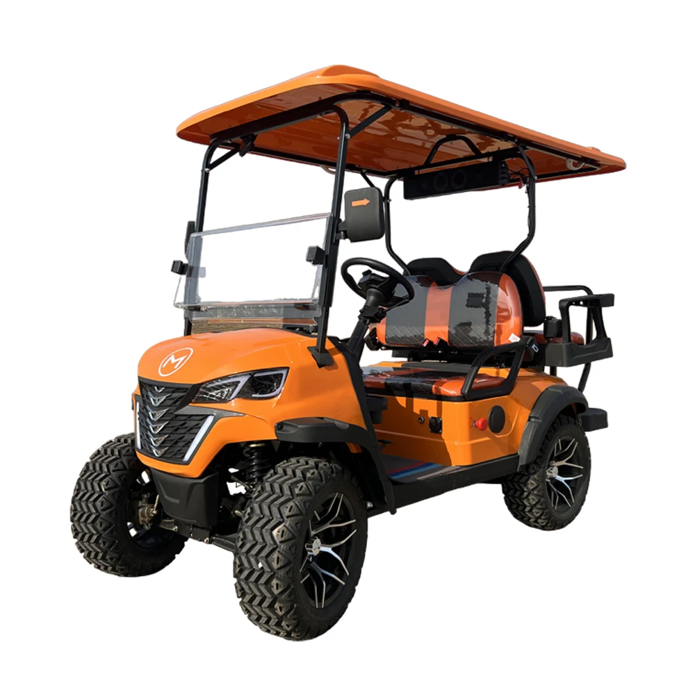 Off-Road Golf Buggies Club Car Chinese Electric 2+2 4 Seater 4+2 6 Seater Street Legal Price Golf Cart